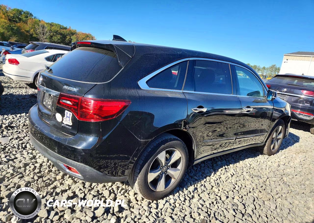 2014 Acura Mdx VIN:5FRYD4H28EB033548 - 3