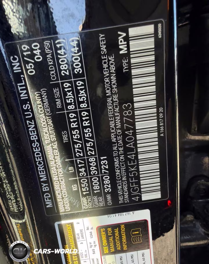 2020 Mercedes-Benz Gls 450 4Matic VIN:4JGFF5KE4LA047783 - 10