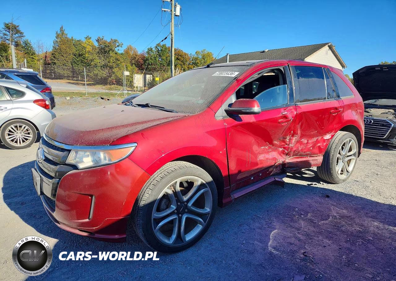 2013 Ford Edge Sport VIN:2FMDK3AK3DBC44495 - 1