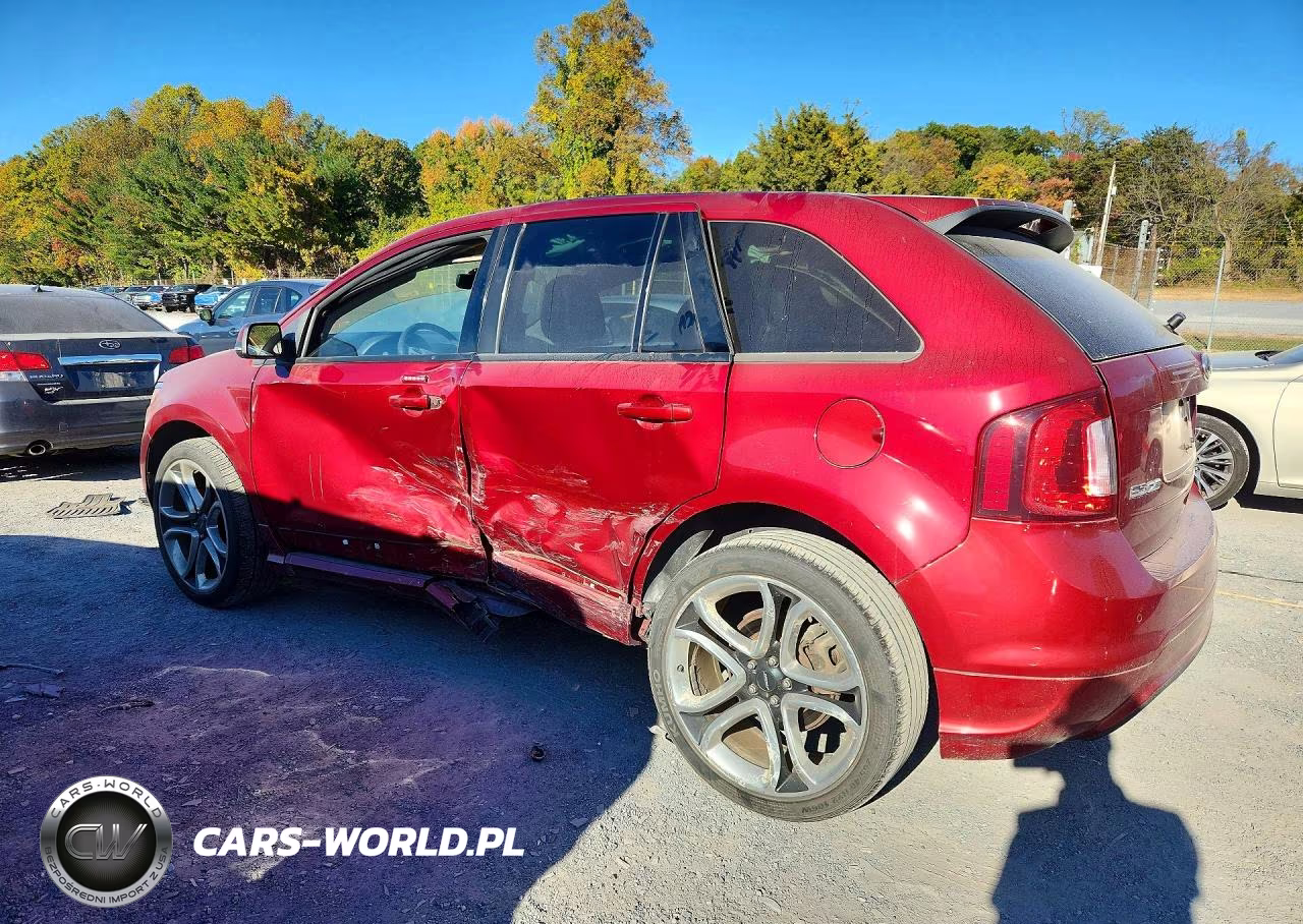 2013 Ford Edge Sport VIN:2FMDK3AK3DBC44495 - 2