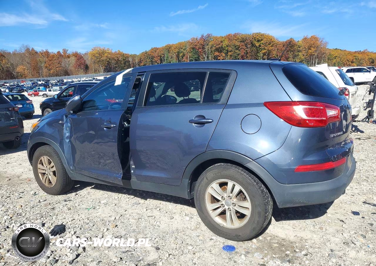 2011 Kia Sportage Lx VIN:KNDPBCA29B7100585 - 2