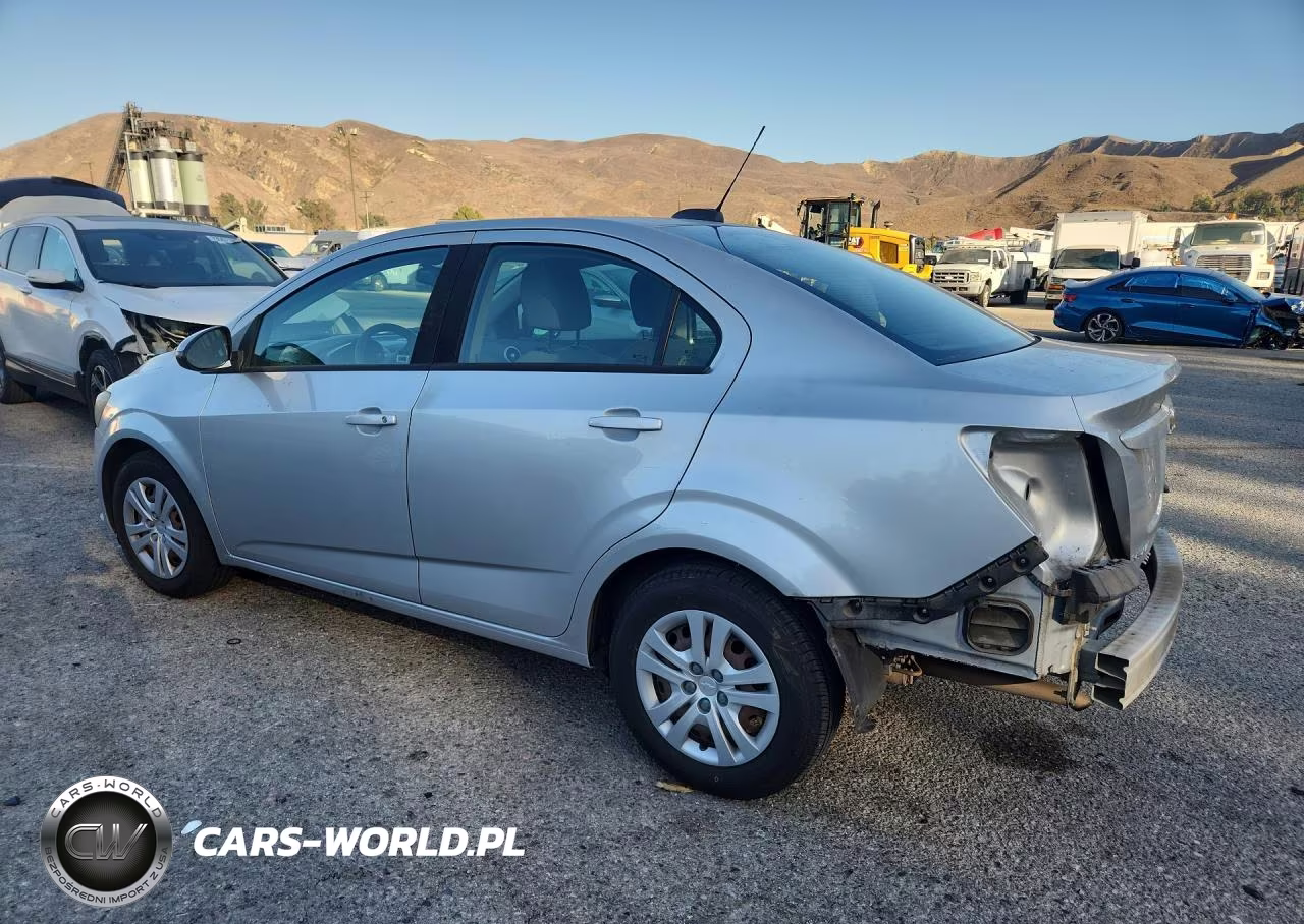 2017 Chevrolet Sonic Ls VIN:1G1JB5SG4H4148848 - 2