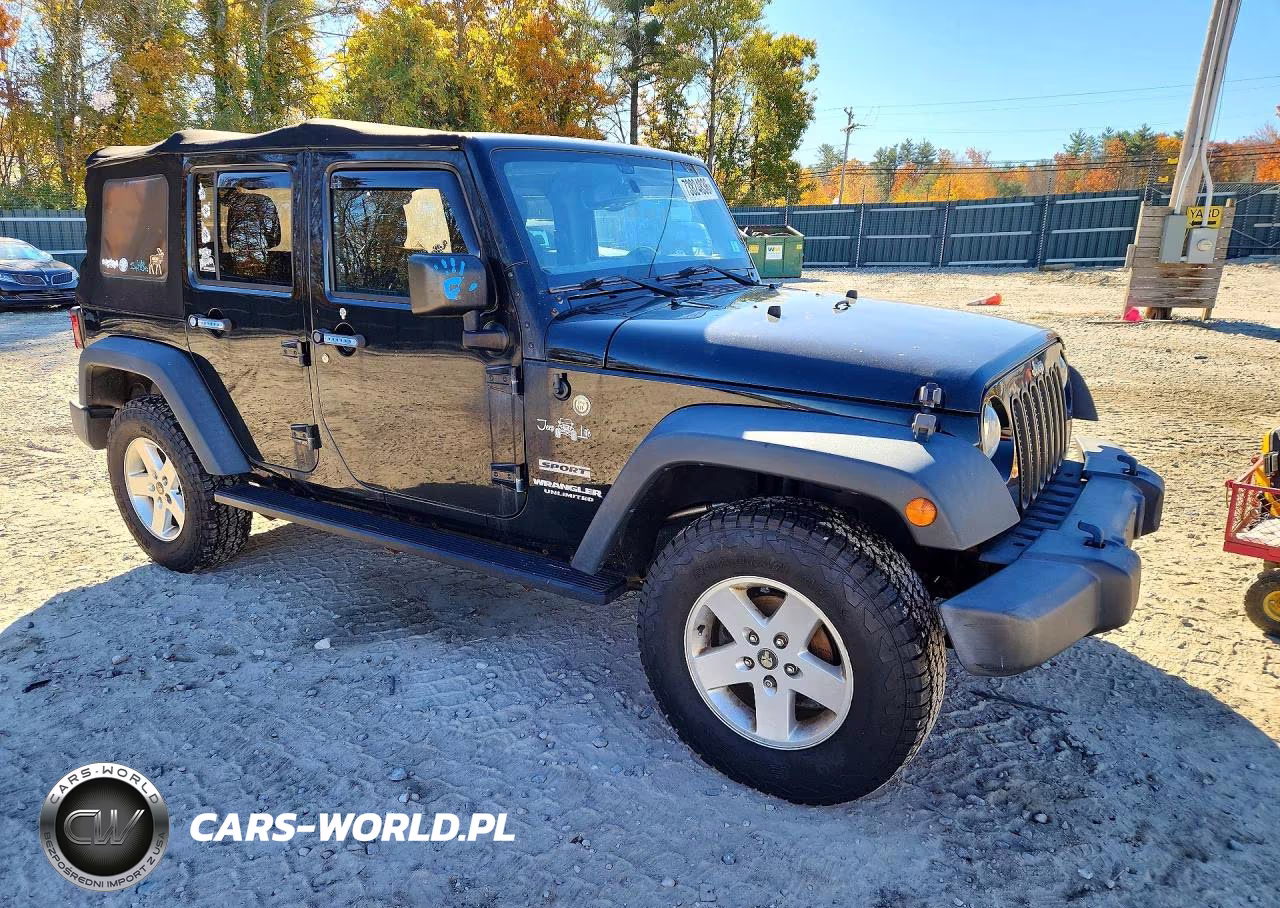 2015 Jeep Wrangler Unlimited Sport VIN:1C4BJWDG1FL519159 - 4