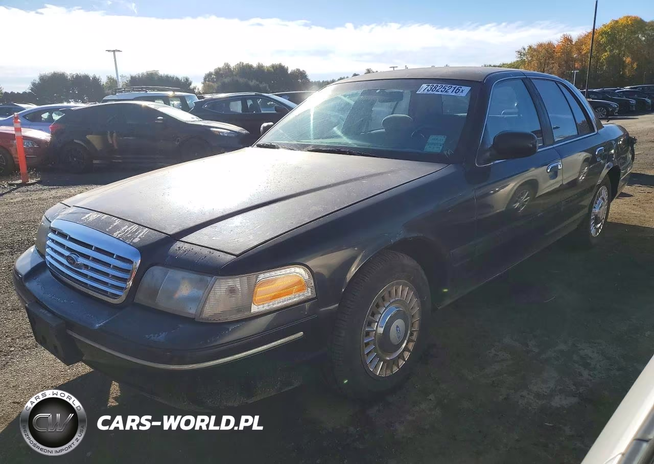 2002 Ford Crown Victoria Police Interceptor VIN:2FAFP71W92X158851 - 1