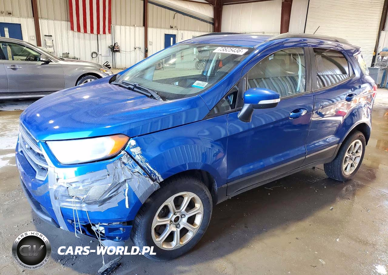 2018 Ford Ecosport Se VIN:MAJ6P1UL0JC220101 - 1