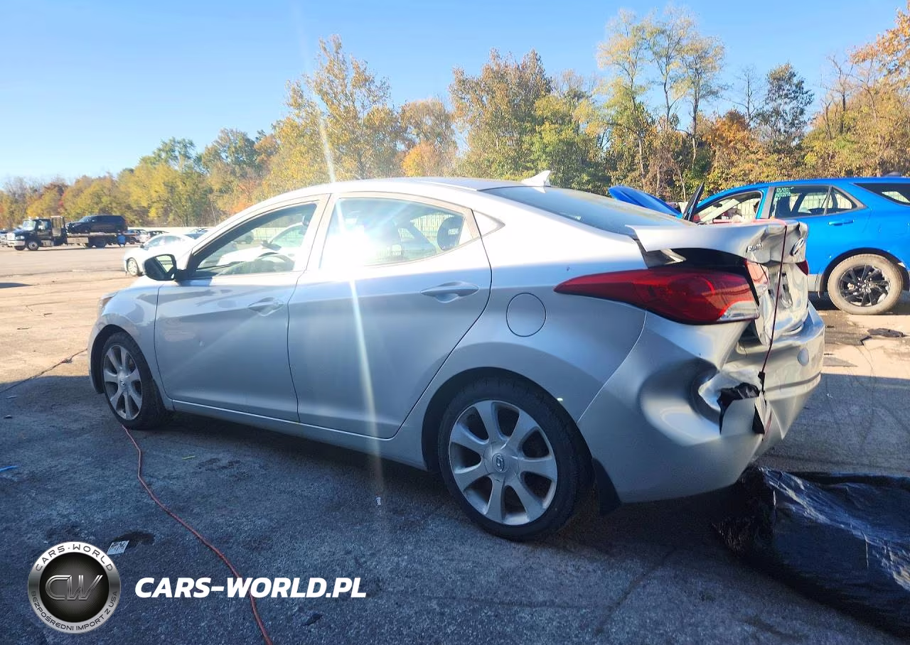 2013 Hyundai Elantra Limited VIN:KMHDH4AE1DU637887 - 2