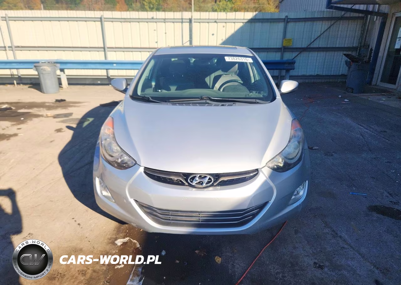 2013 Hyundai Elantra Limited VIN:KMHDH4AE1DU637887 - 5