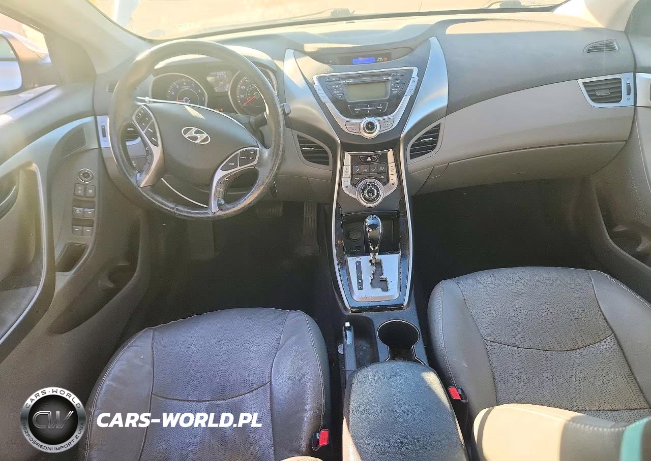 2013 Hyundai Elantra Limited VIN:KMHDH4AE1DU637887 - 8