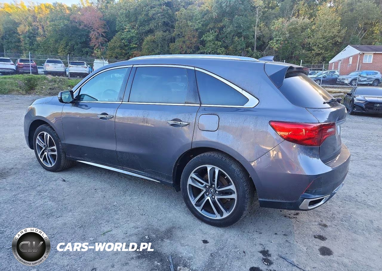2017 Acura Mdx Advance VIN:5FRYD4H87HB028639 - 2