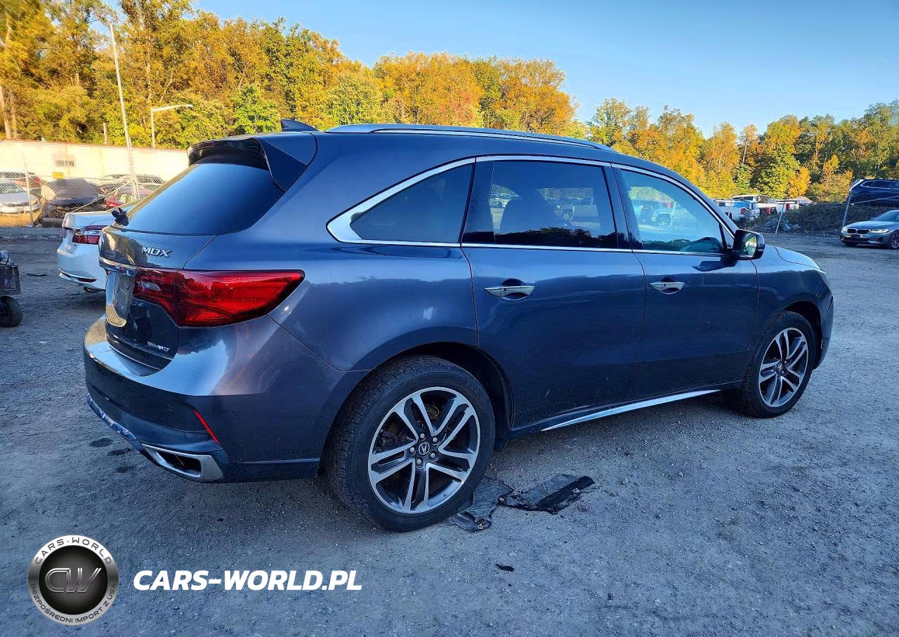 2017 Acura Mdx Advance VIN:5FRYD4H87HB028639 - 3
