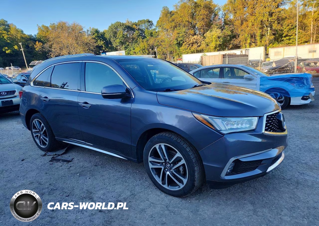 2017 Acura Mdx Advance VIN:5FRYD4H87HB028639 - 4