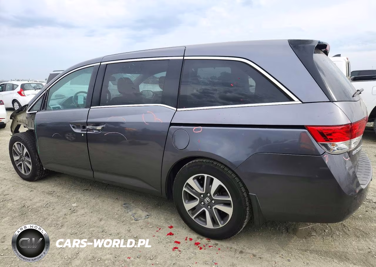2017 Honda Odyssey Touring VIN:5FNRL5H99HB019142 - 2