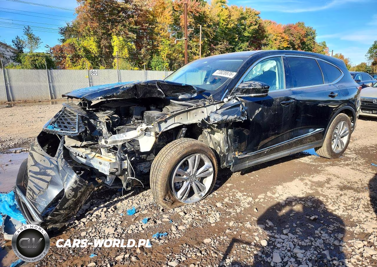 2025 Acura Mdx VIN:5J8YE1H33SL035286 - 1