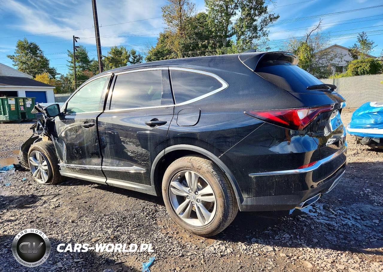 2025 Acura Mdx VIN:5J8YE1H33SL035286 - 2