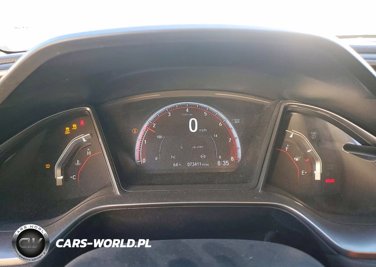 2019 Honda Civic Si VIN:2HGFC3A54KH754905 - 9