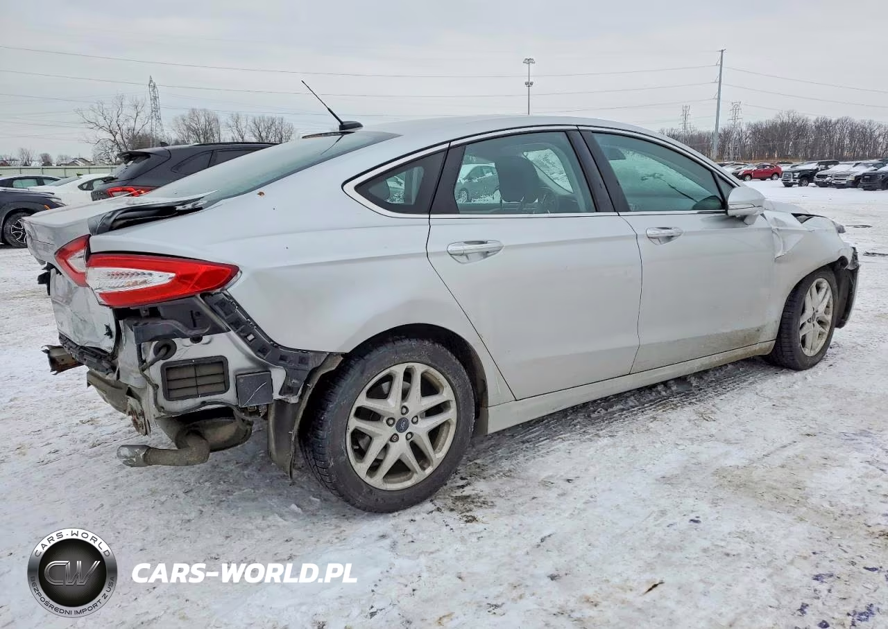 2014 Ford Fusion Se VIN:3FA6P0HDXER324549 - 3