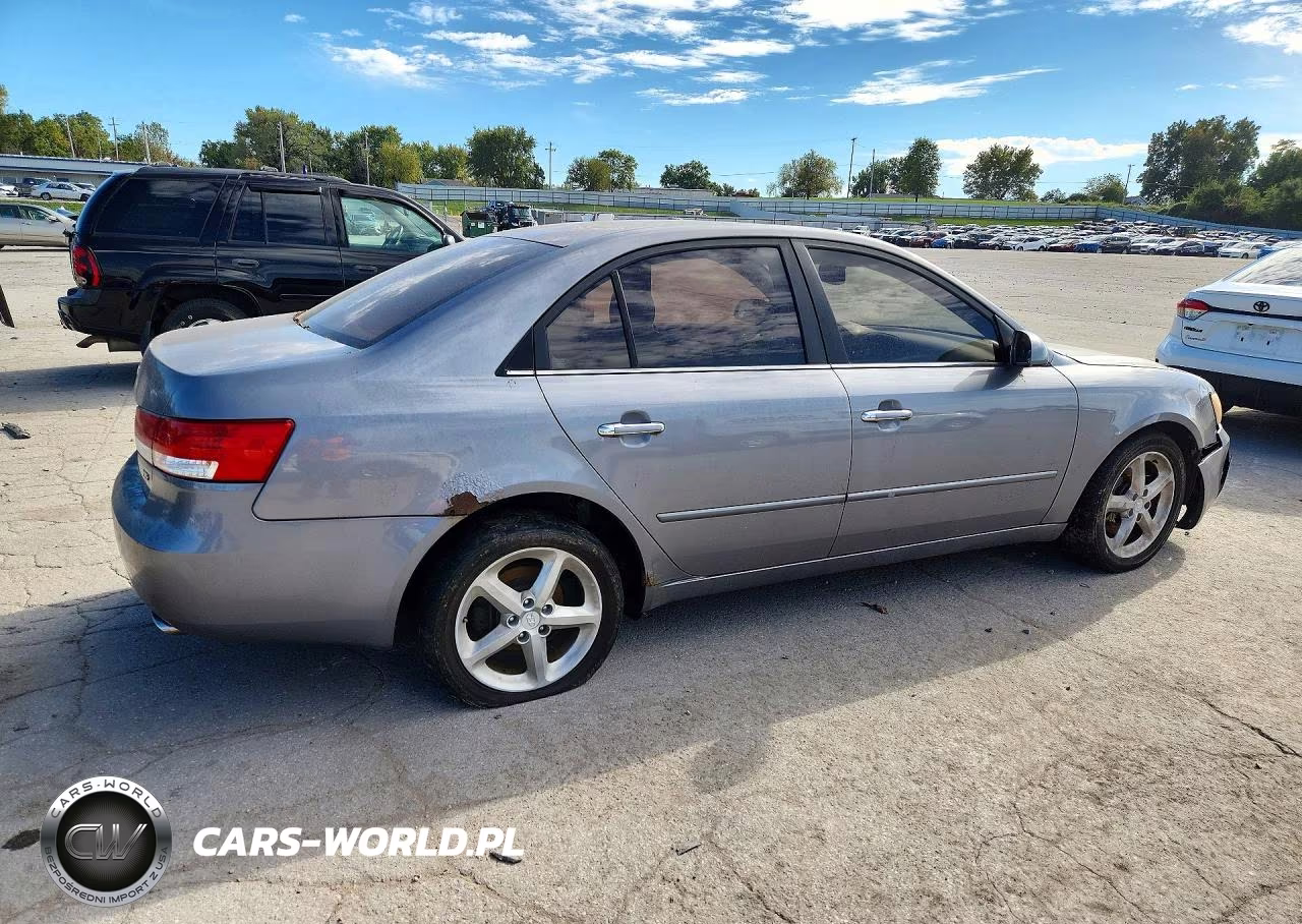2006 Hyundai Sonata Gls V6 VIN:5NPEU46F86H004502 - 3