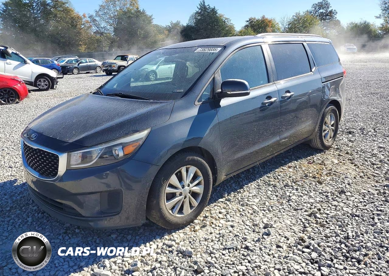 2015 Kia Sedona Lx VIN:KNDMB5C1XF6017780 - 1