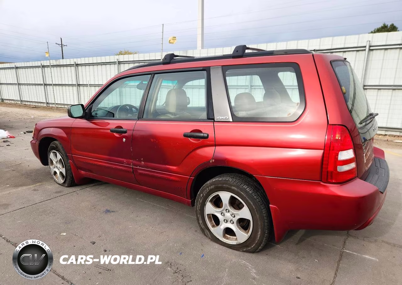 2004 Subaru Forester 2.5Xs VIN:JF1SG65614H734292 - 2