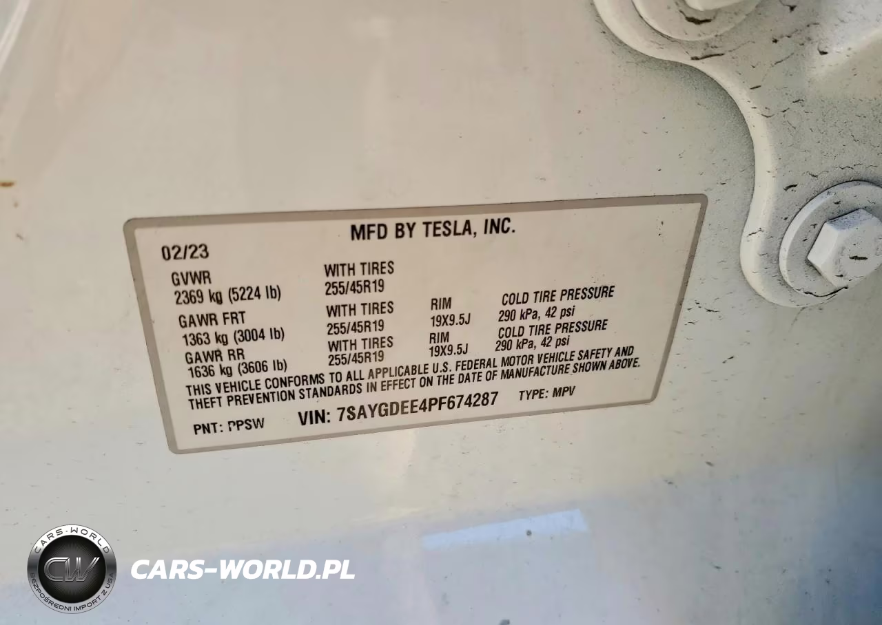 2023 Tesla Model Y VIN:7SAYGDEE4PF674287 - 12