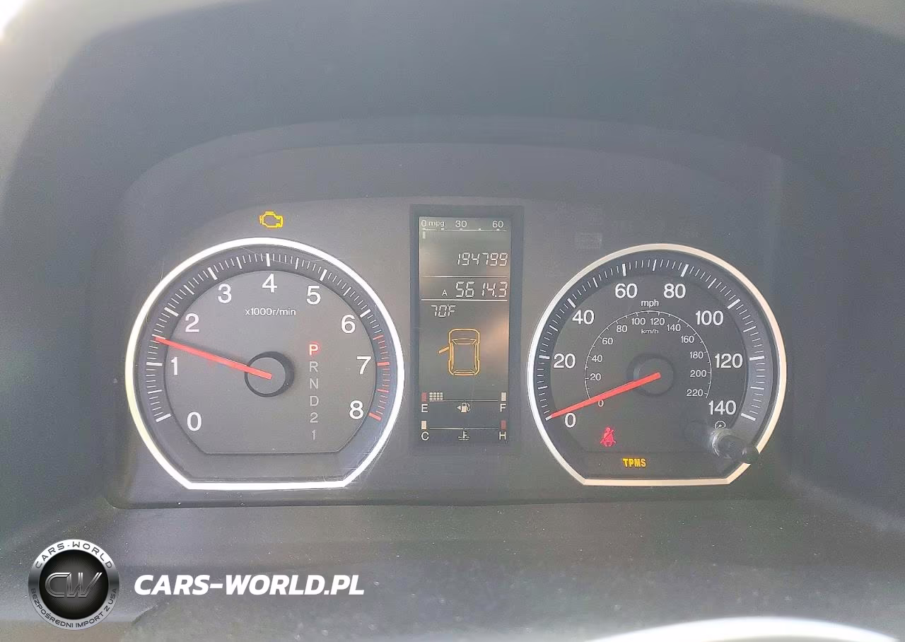 2007 Honda Cr-V Ex VIN:JHLRE48537C016172 - 9