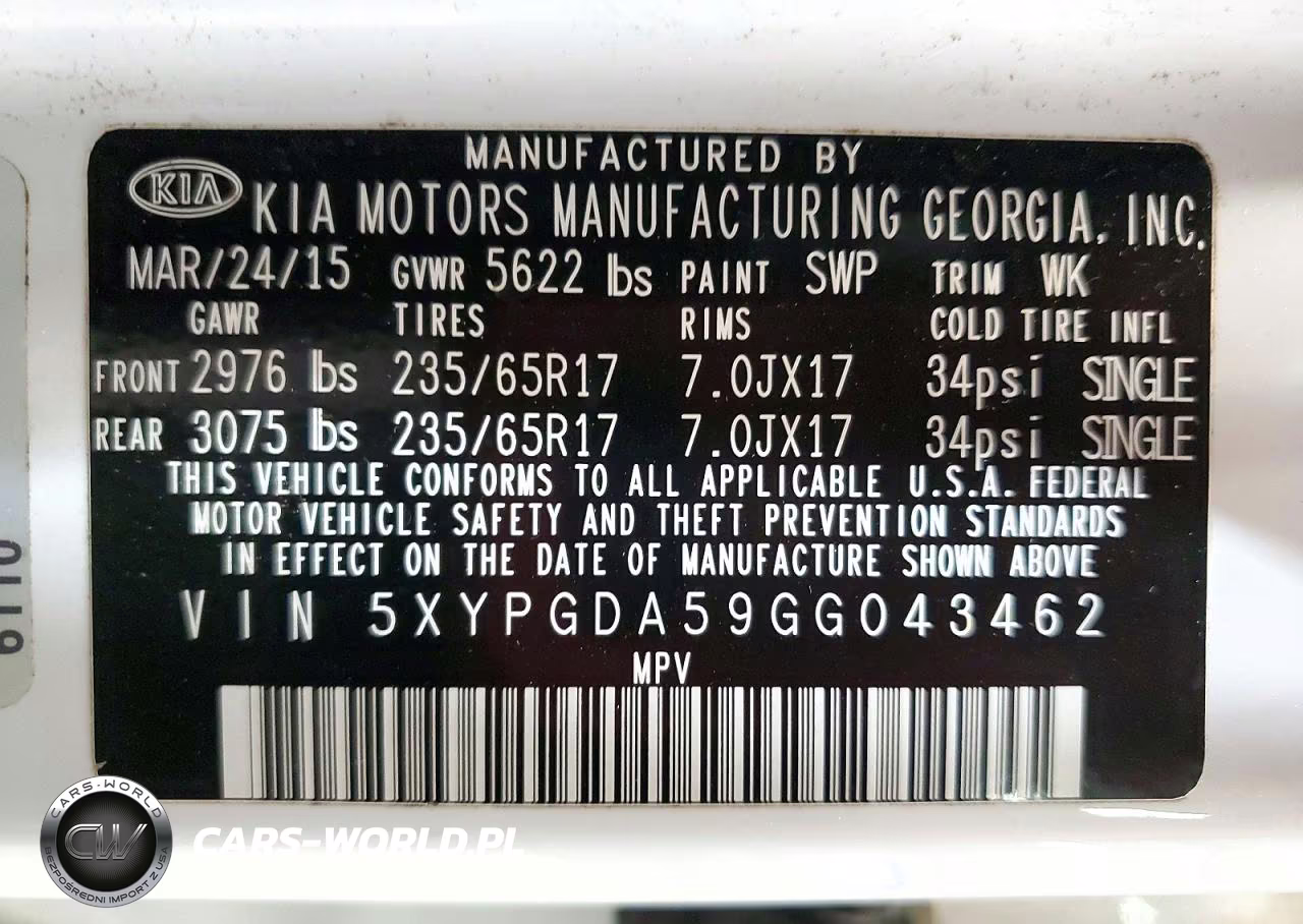 2016 Kia Sorento Lx V6 VIN:5XYPGDA59GG043462 - 13