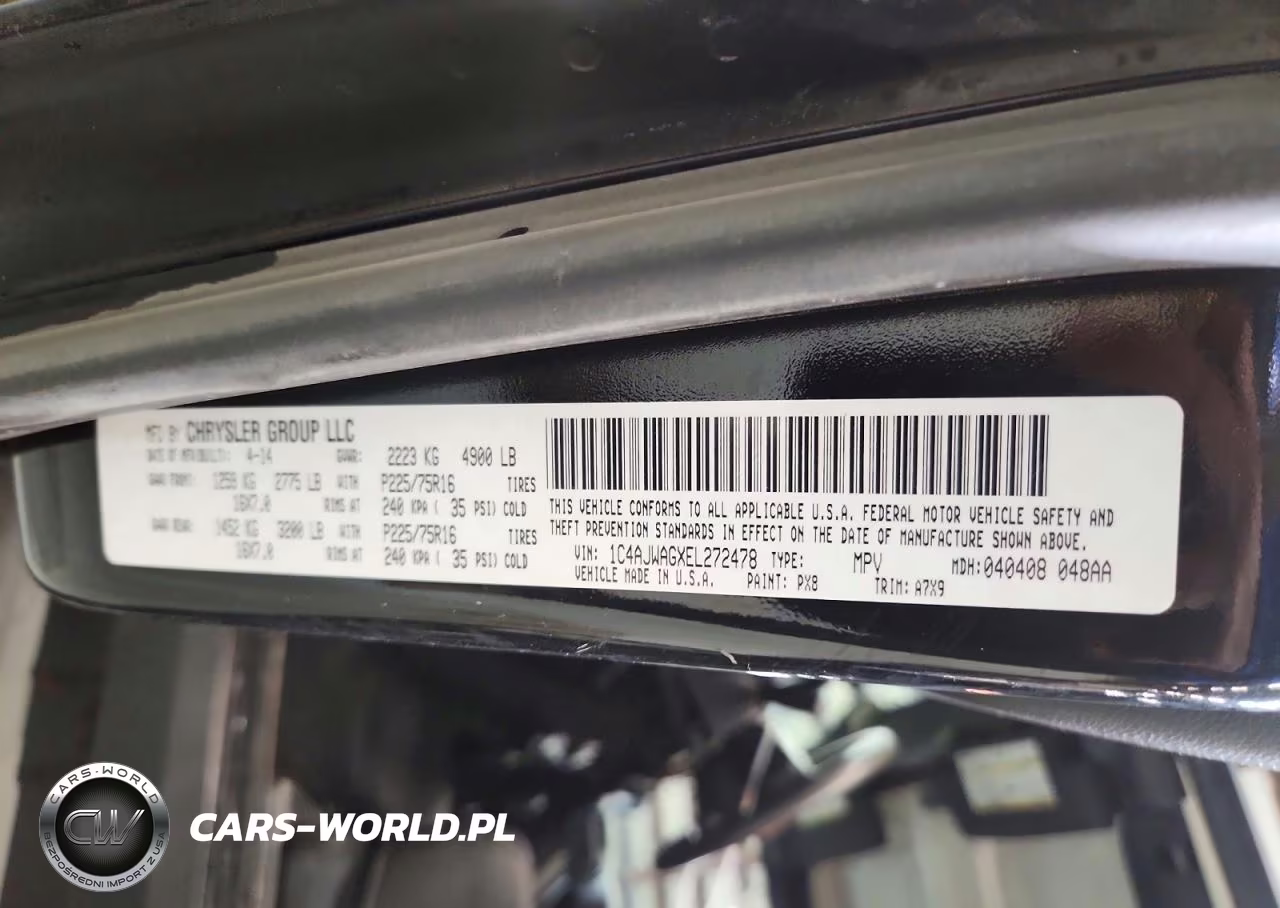 2014 Jeep Wrangler Sport VIN:1C4AJWAGXEL272478 - 12