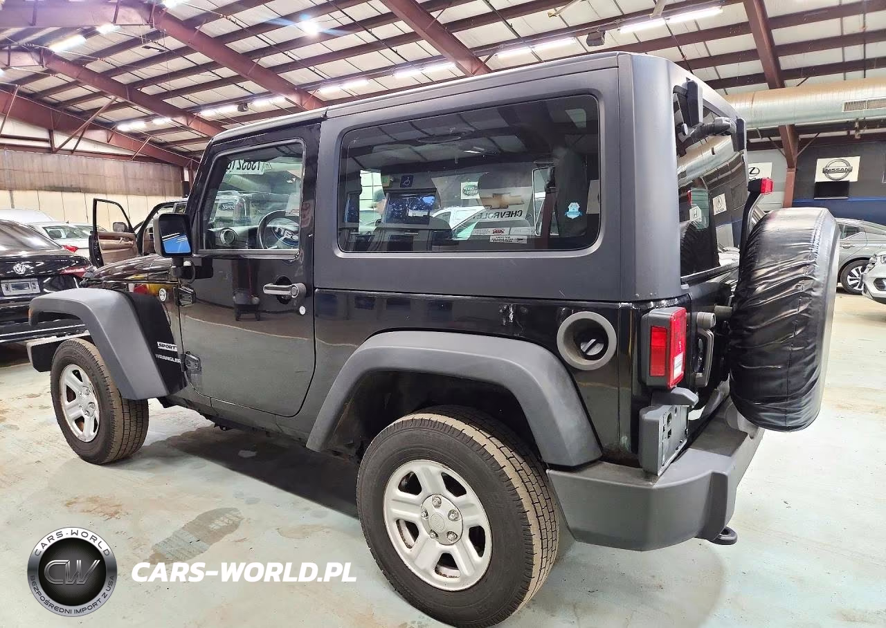 2014 Jeep Wrangler Sport VIN:1C4AJWAGXEL272478 - 2