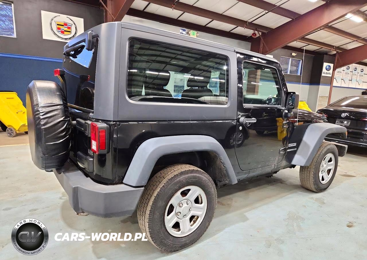 2014 Jeep Wrangler Sport VIN:1C4AJWAGXEL272478 - 3