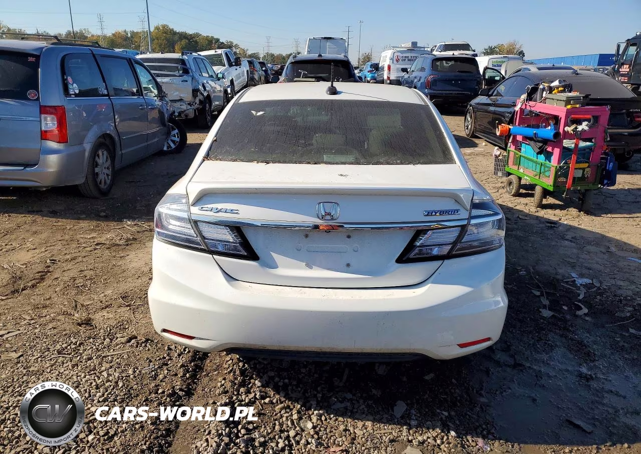 2015 Honda Civic Hybrid VIN:19XFB4F20FE001430 - 6
