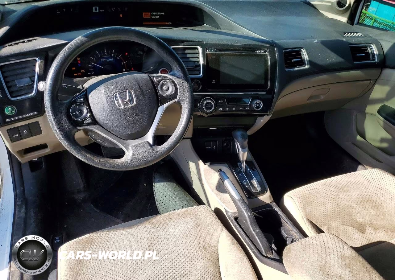2015 Honda Civic Hybrid VIN:19XFB4F20FE001430 - 8