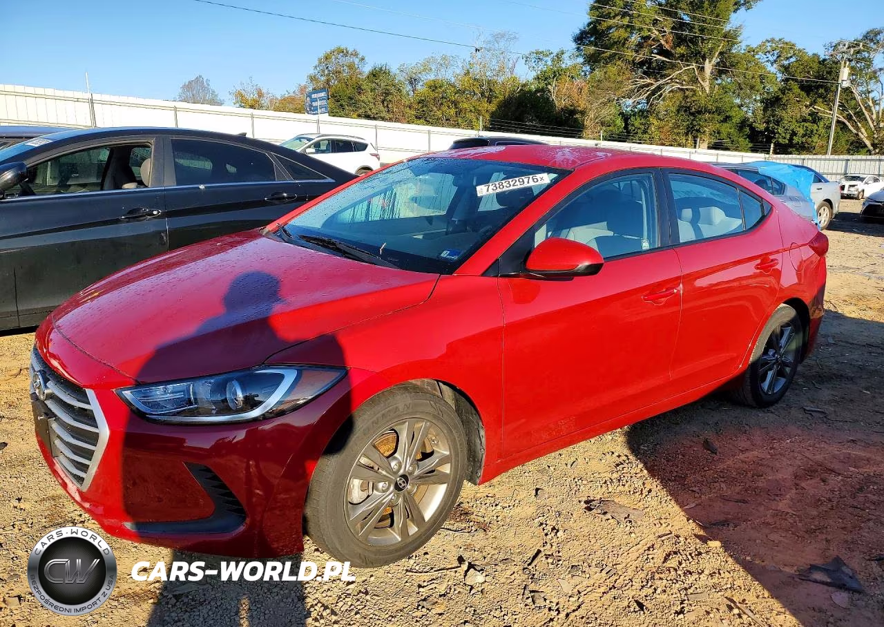 2018 Hyundai Elantra Sel VIN:5NPD84LF6JH307792 - 1