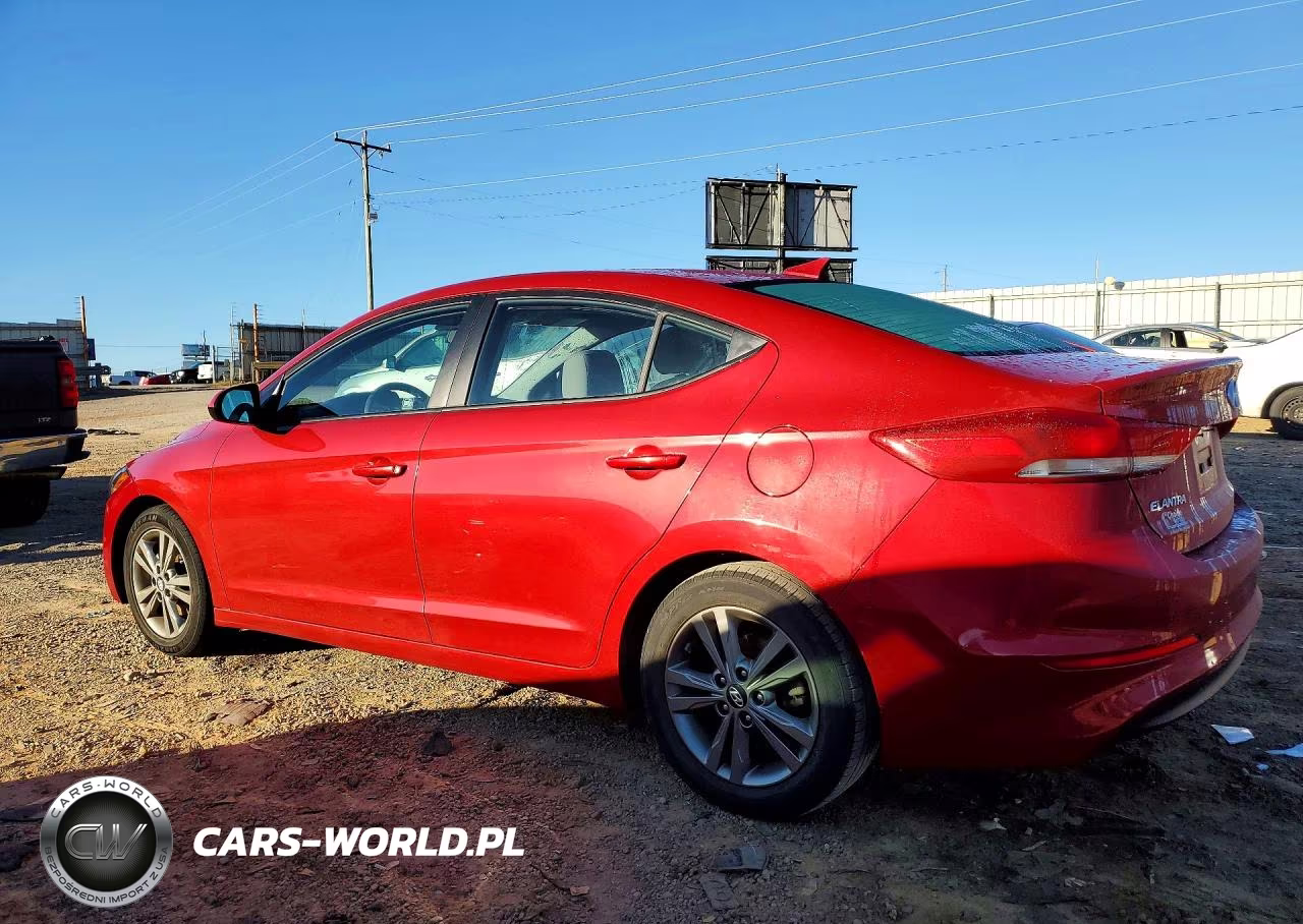 2018 Hyundai Elantra Sel VIN:5NPD84LF6JH307792 - 2