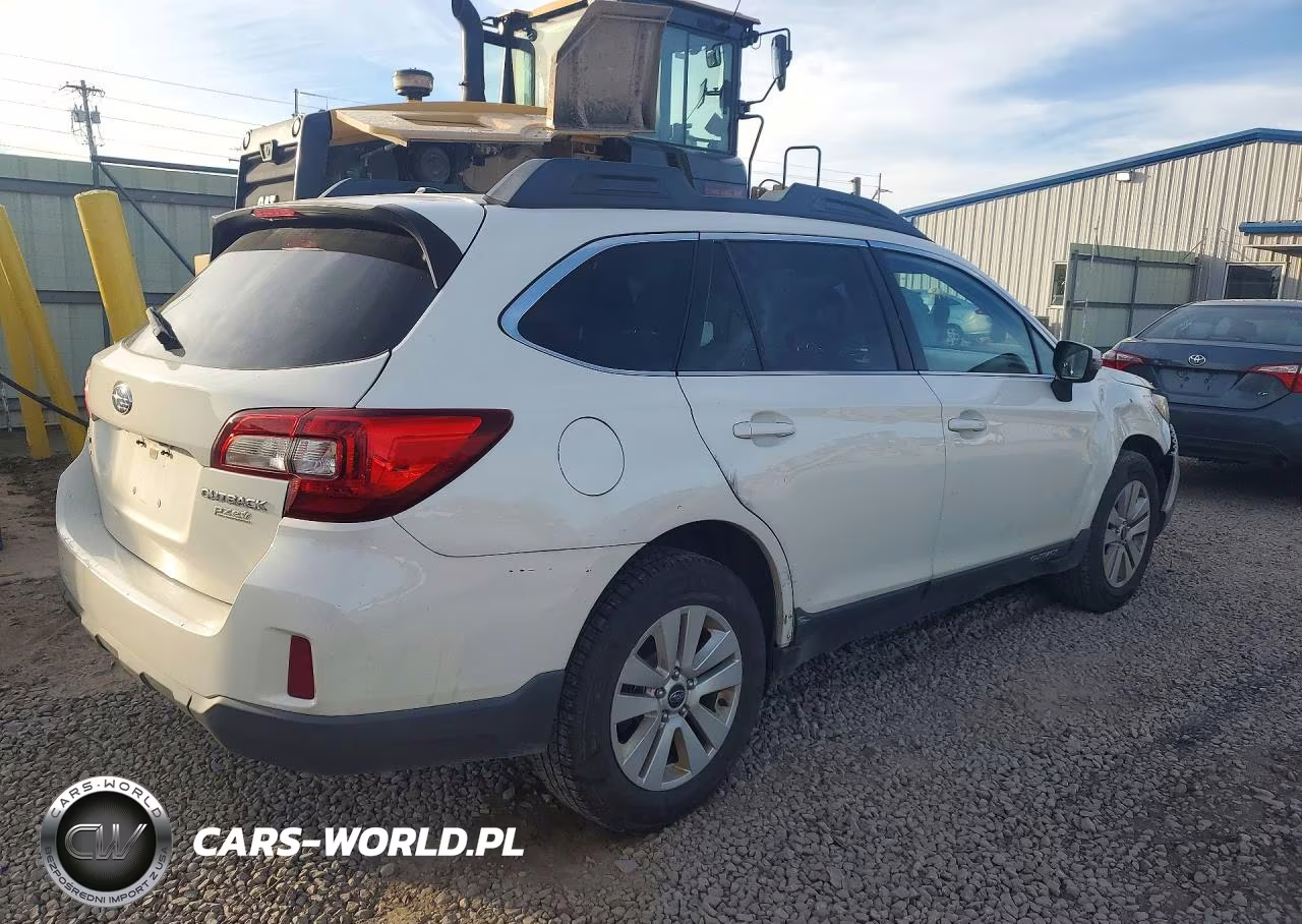 2015 Subaru Outback 2.5I Premium VIN:4S4BSAFC4F3246319 - 3
