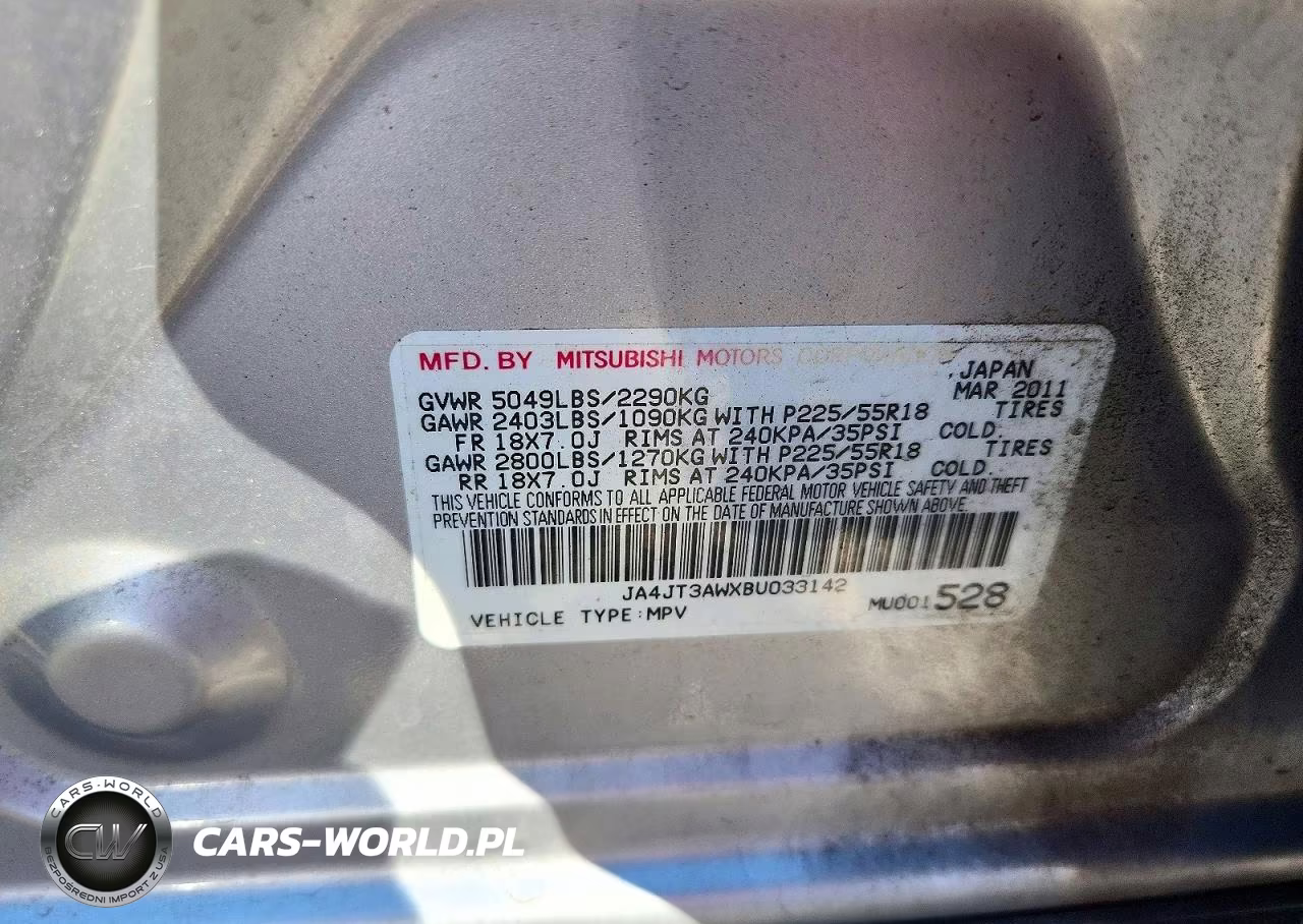 2011 Mitsubishi Outlander Se VIN:JA4JT3AWXBU033142 - 13