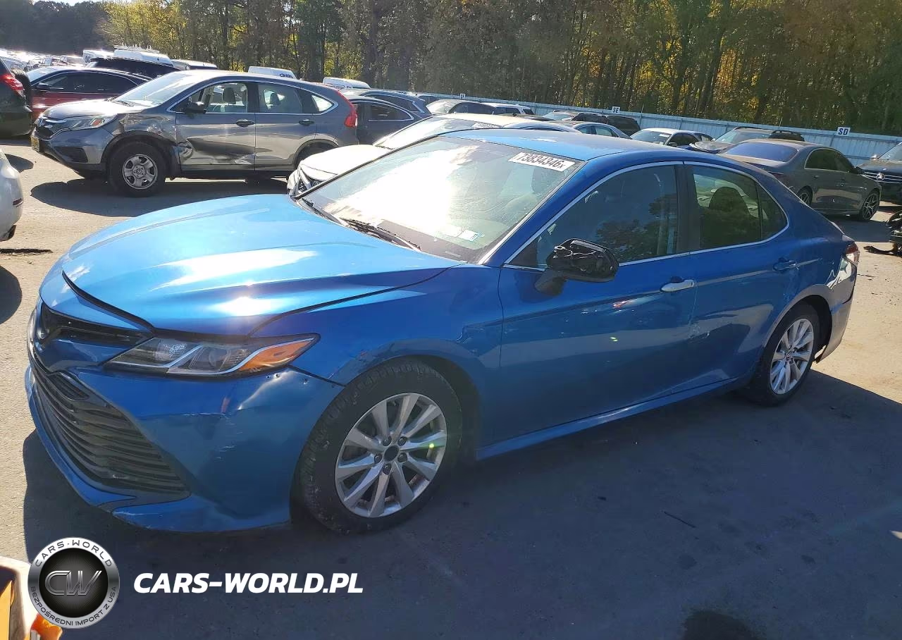 2019 Toyota Camry Le VIN:4T1B11HK0KU228539 - 1