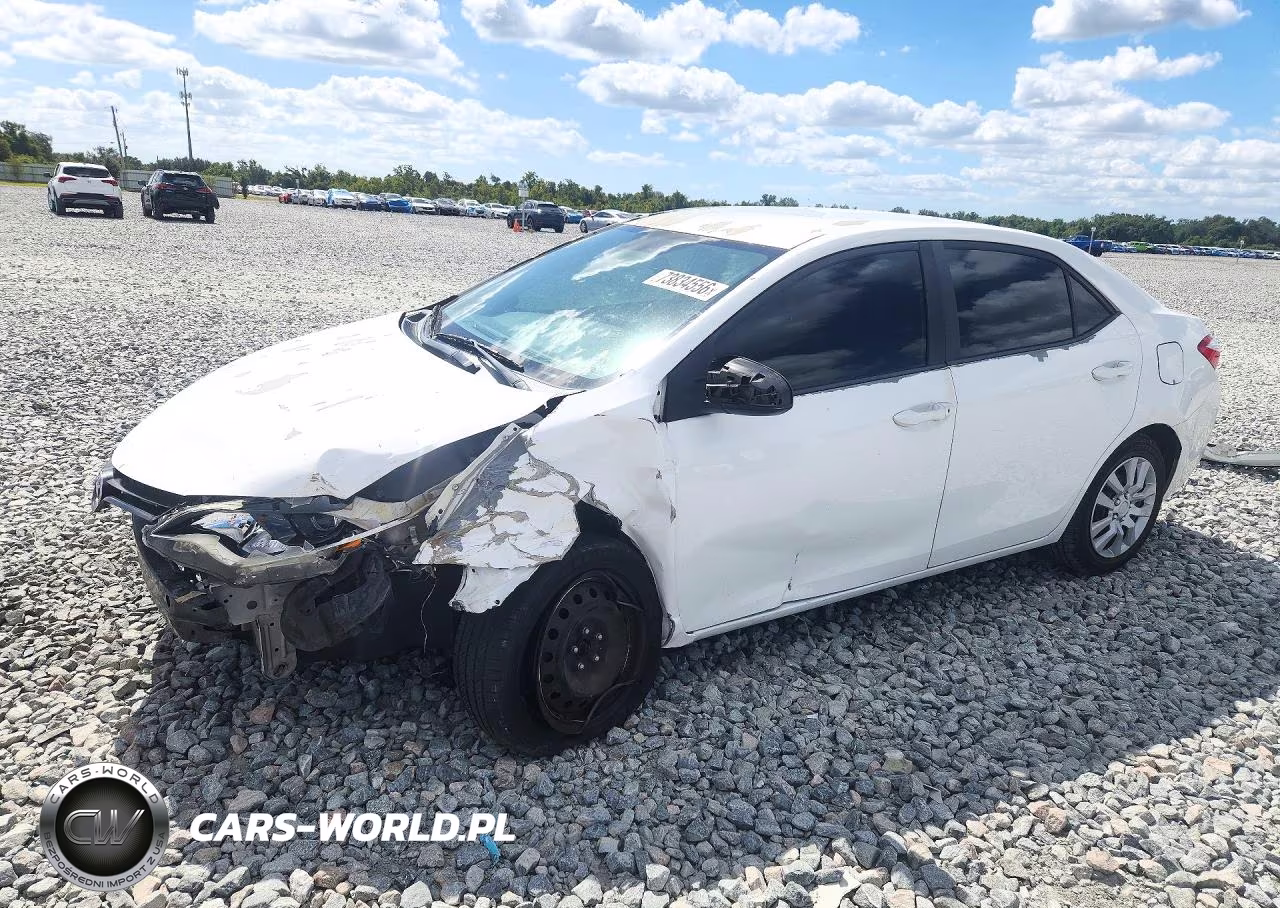 2014 Toyota Corolla Le VIN:5YFBURHE7EP130680 - 1