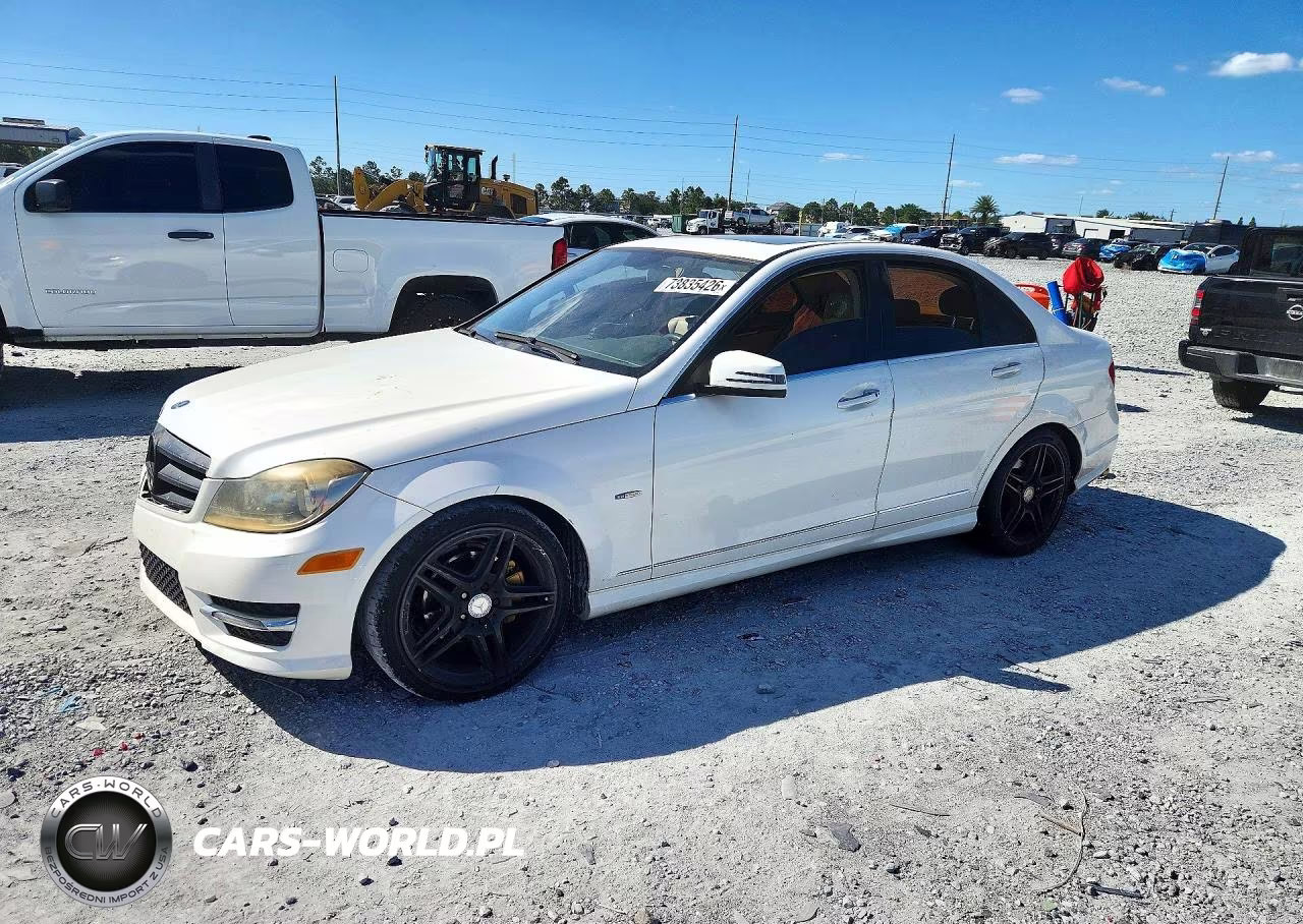 2012 Mercedes-Benz C 250 VIN:WDDGF4HB3CR218224 - 1