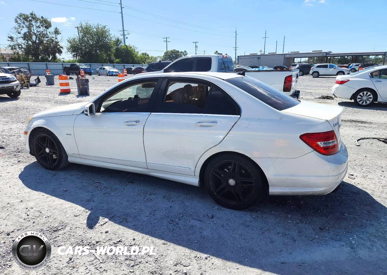 2012 Mercedes-Benz C 250 VIN:WDDGF4HB3CR218224 - 2