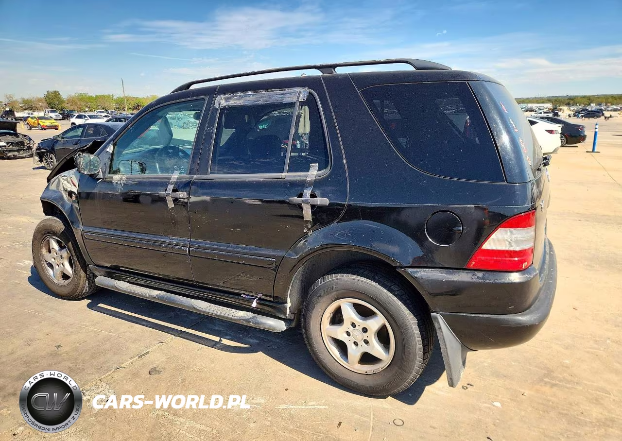 2000 Mercedes-Benz Ml 320 VIN:4JGAB54E4YA184801 - 2