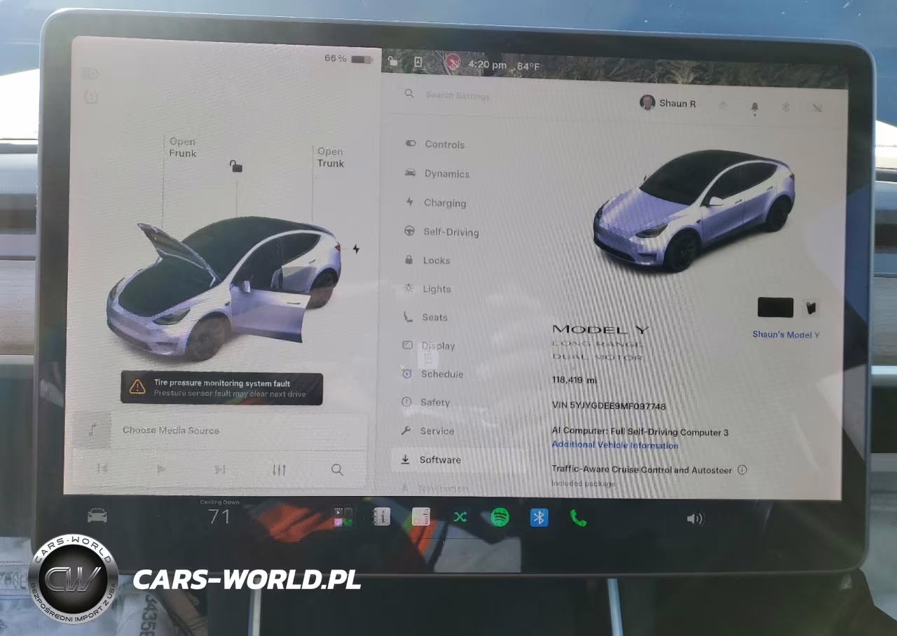 2021 Tesla Model Y VIN:5YJYGDEE9MF097748 - 9