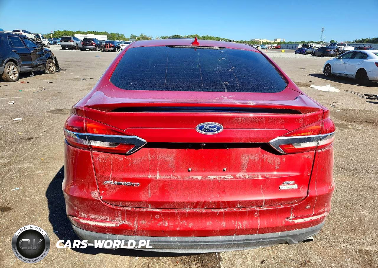 2020 Ford Fusion Se VIN:3FA6P0HD0LR104754 - 6
