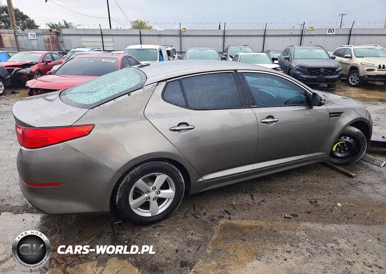 2015 Kia Optima Lx VIN:5XXGM4A73FG358819 - 3