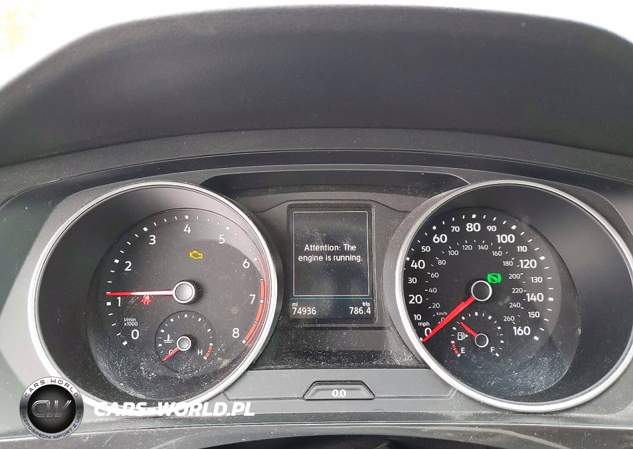2018 Volkswagen Tiguan S VIN:3VV1B7AX7JM111681 - 9