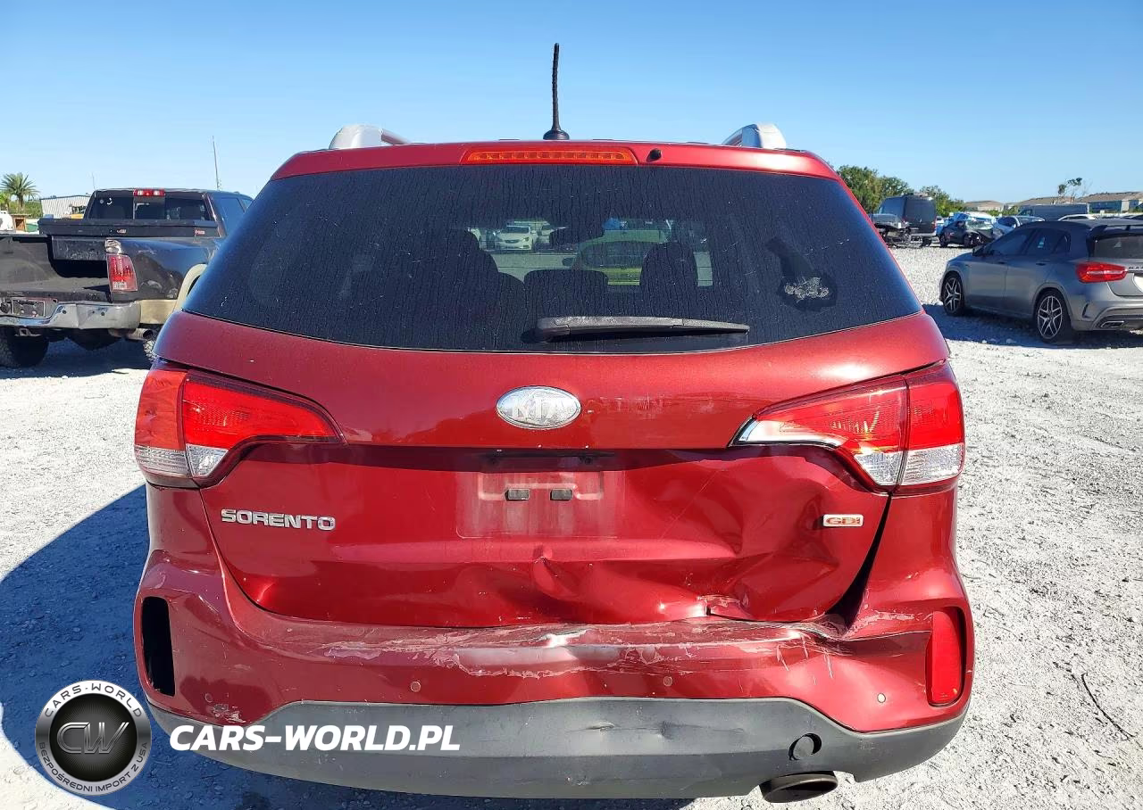 2014 Kia Sorento Lx VIN:5XYKT3A65EG456131 - 6