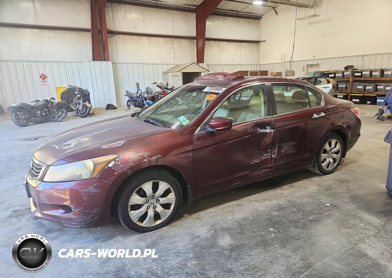 2008 Honda Accord Exl VIN:1HGCP36838A000508 - 1