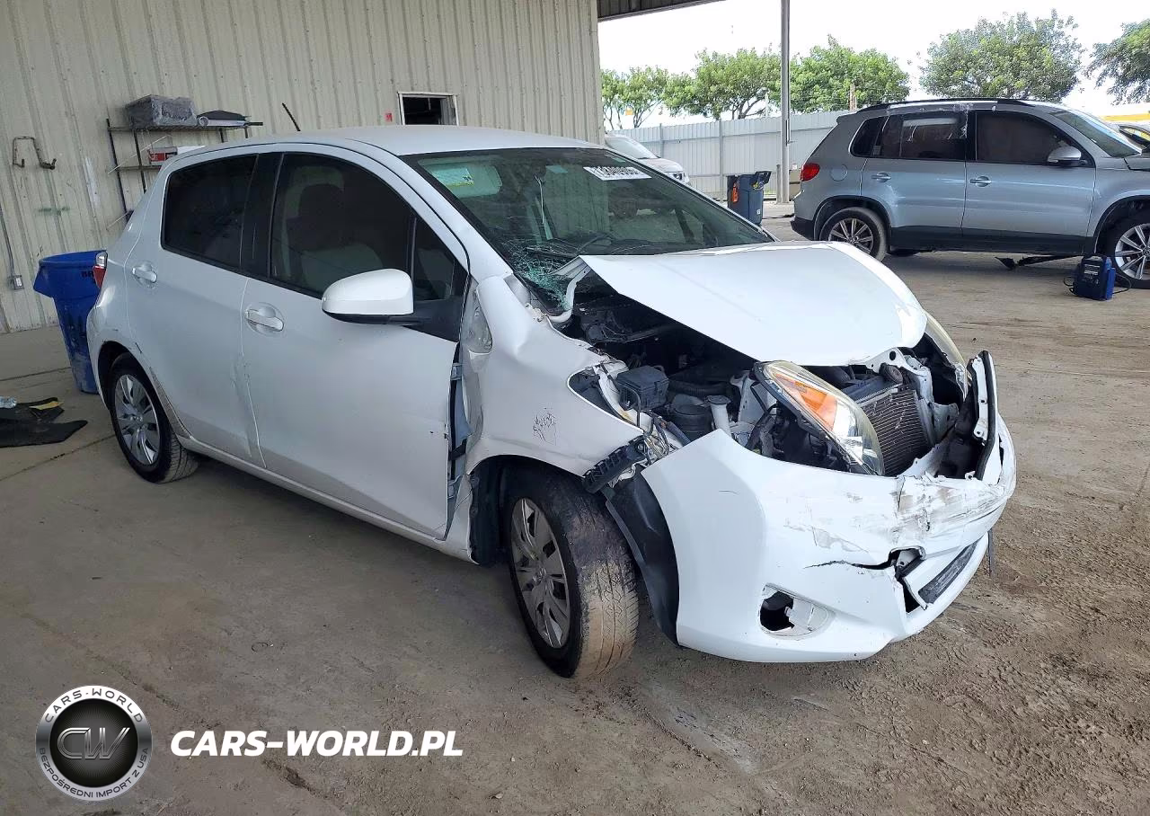 2014 Toyota Yaris 5-Door Le VIN:JTDKTUD37ED590404 - 4