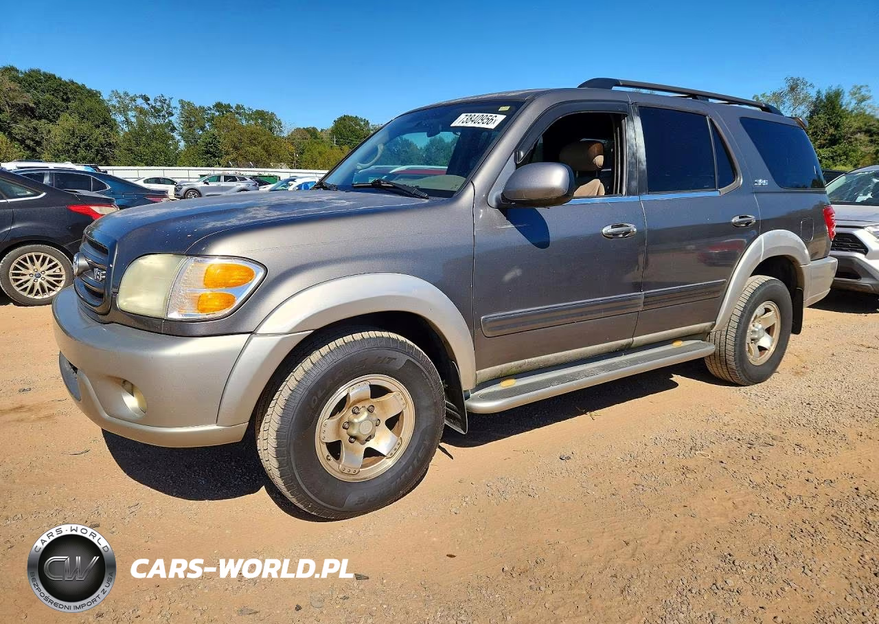 2003 Toyota Sequoia Sr5 VIN:5TDZT34A73S164270 - 1