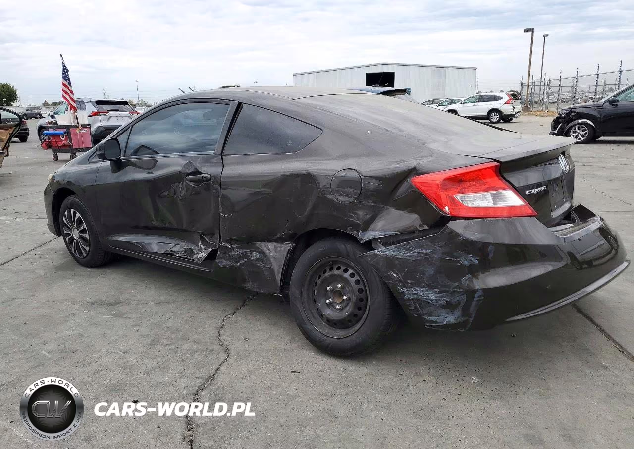 2013 Honda Civic Lx VIN:2HGFG3B55DH529897 - 2