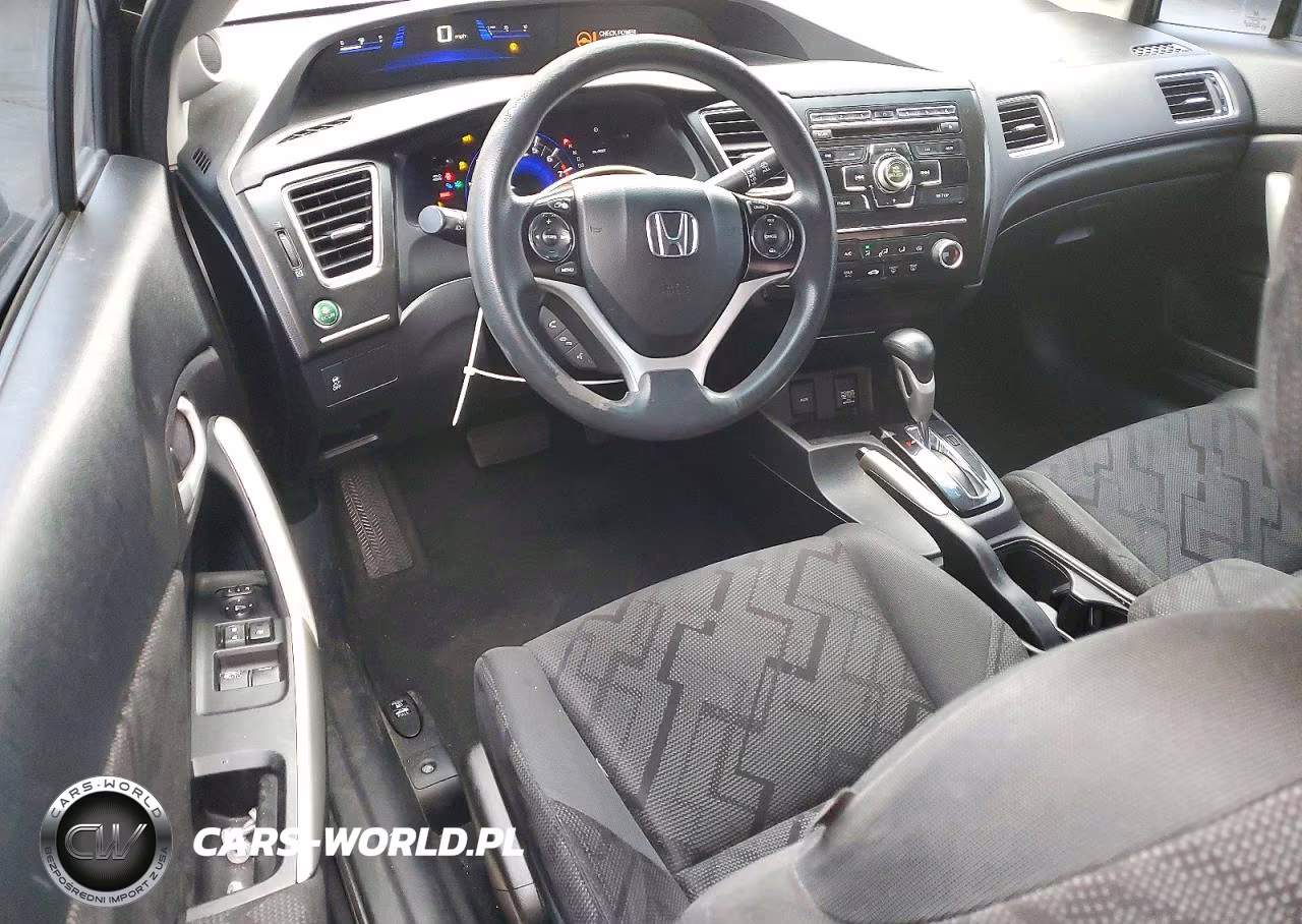 2013 Honda Civic Lx VIN:2HGFG3B55DH529897 - 8